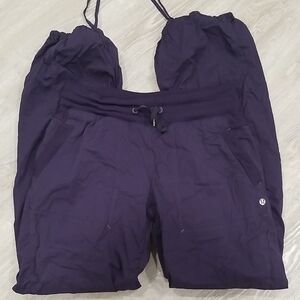 Purple Lululemon Dance Studio Pants